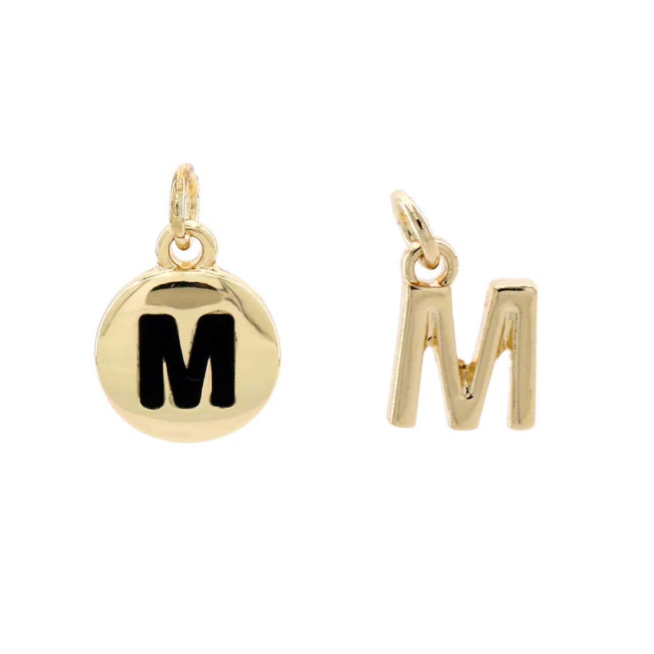 Bead Landing Charmalong 14K Gold Plated Letter Charms - Each